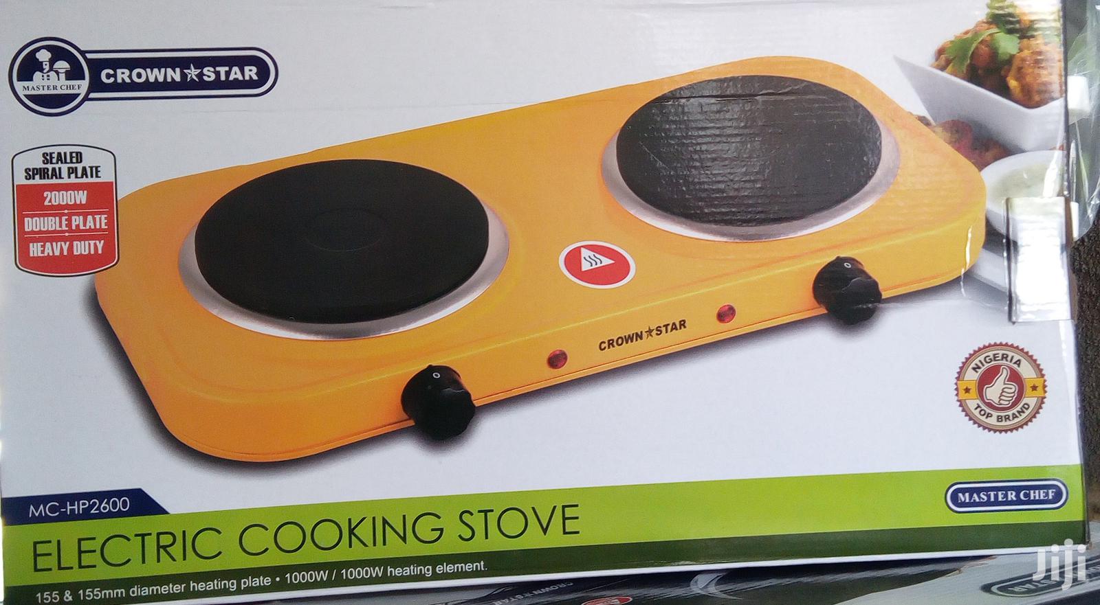Master Chef Double Electric Cooker