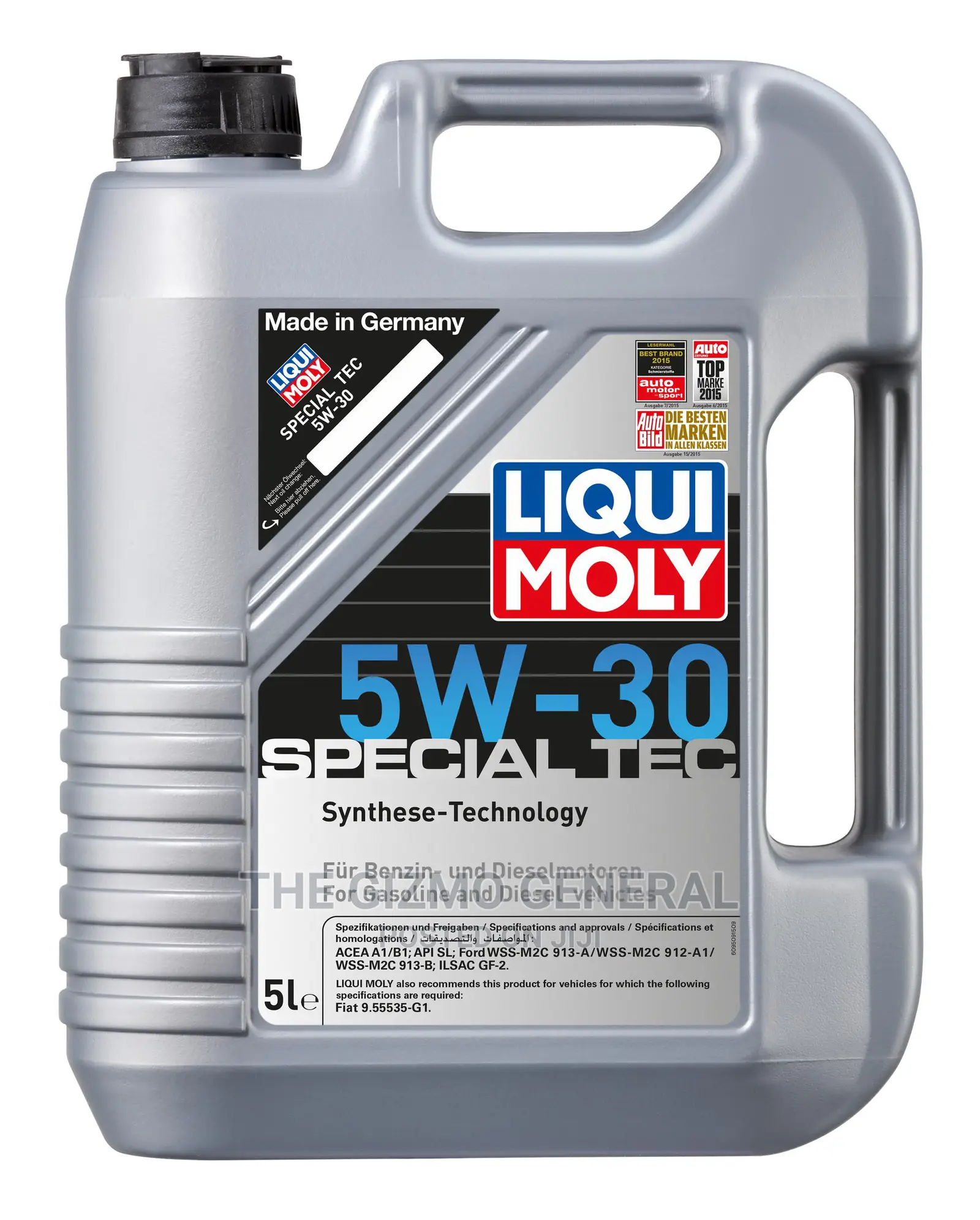 Liqui Moly Engine Oil Special Tec 5w-30 - 5l