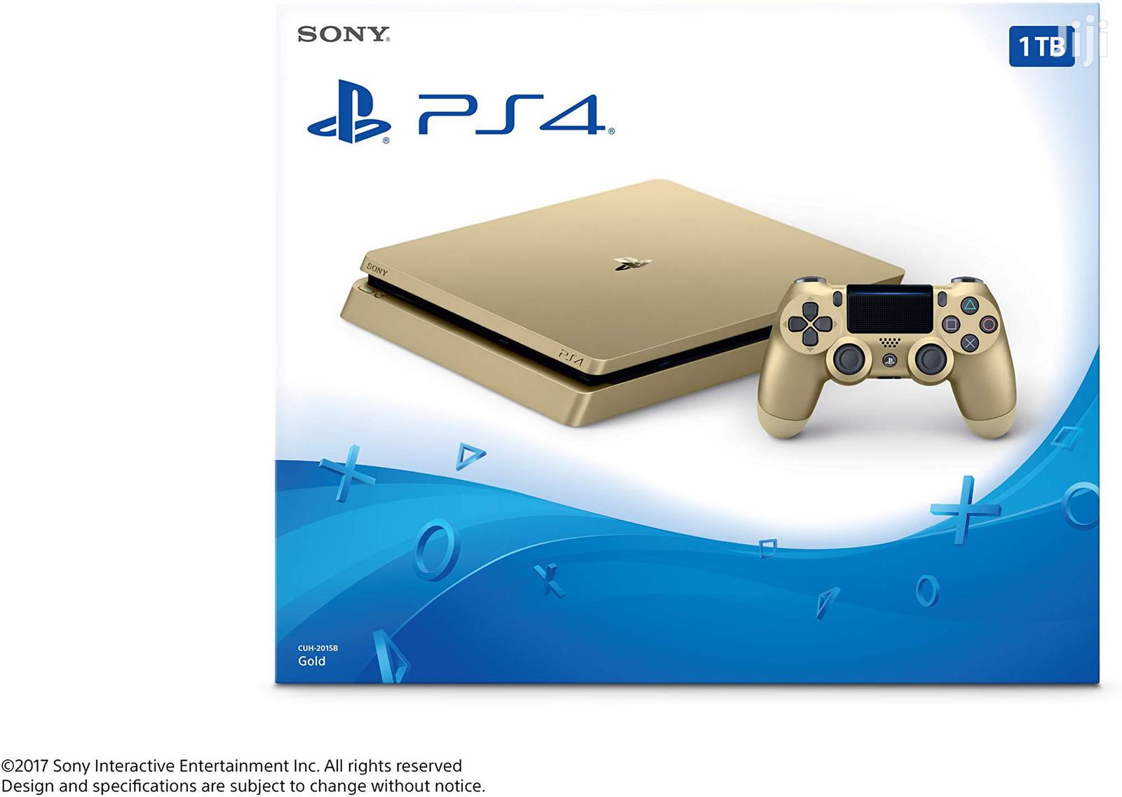 Playstation 4 Slim 1tb Gold Console [Discontinued]