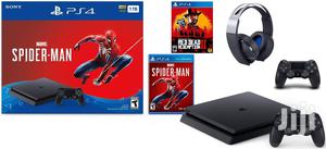 Ps4 Slim 1tb +Spider+Red Dead+Extra Controller+Wireless Headset
