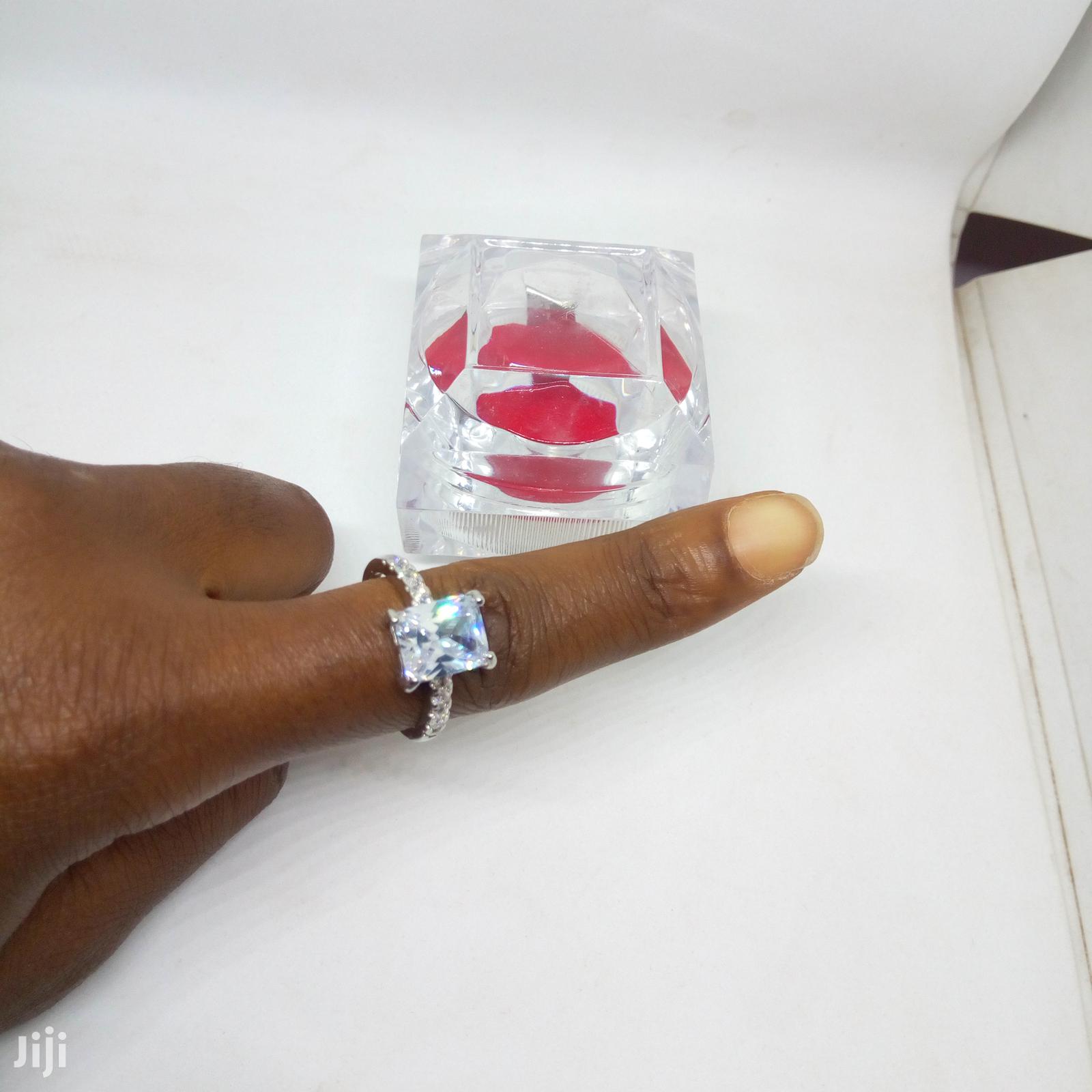 Zain Vick Ladies Engagement Ring - Silver