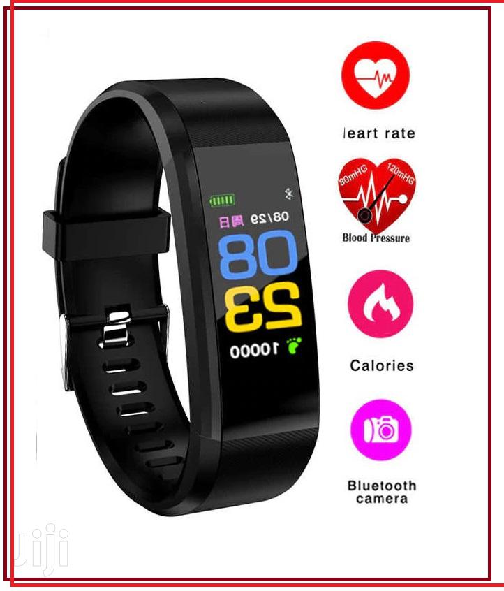 Smart Bracelet Fitness Band Smart Watch (Black)