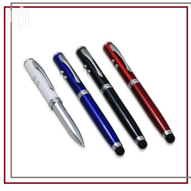 4 In 1 Pens Touch Screen Ball Pen -red