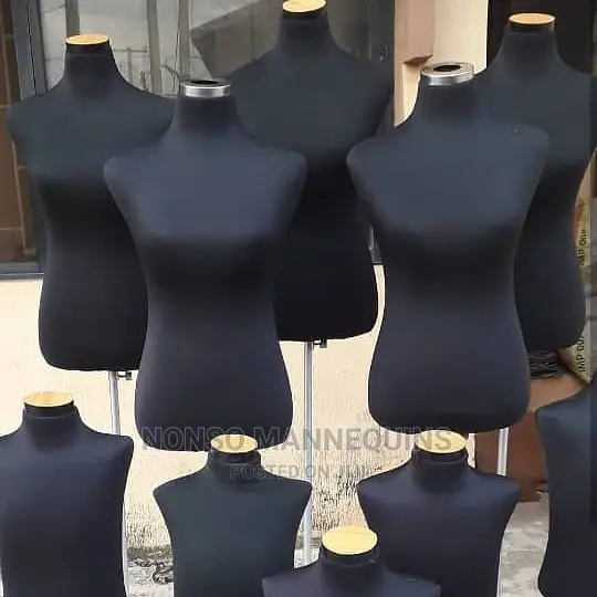 Non Pinnable White Black Colour Display Dressform