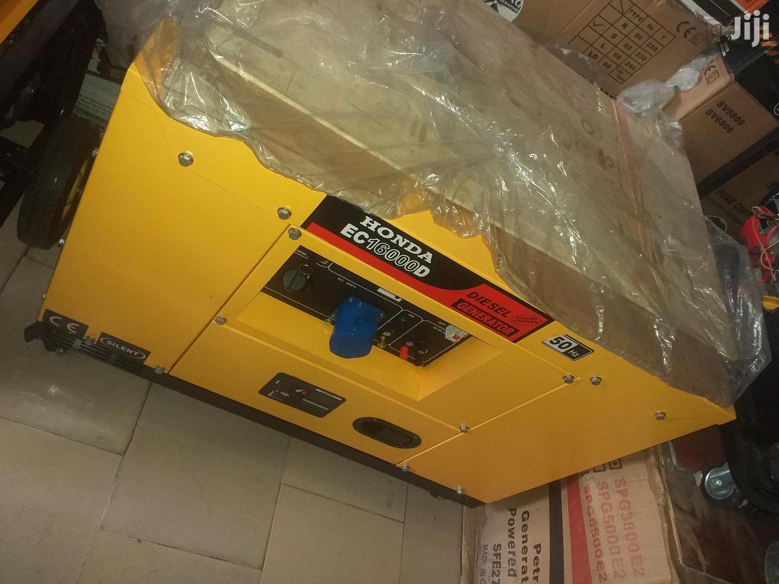 9.5kva Honda Diesel Sound Proof Generator Set.