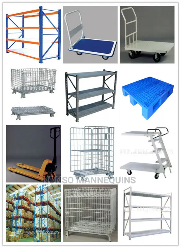 Sales of General Supermarkets Display Shelves and Racks