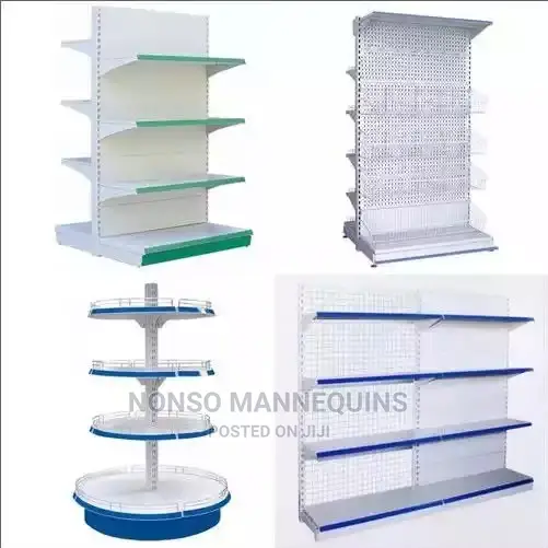 Sales of General Supermarkets Display Shelves and Racks