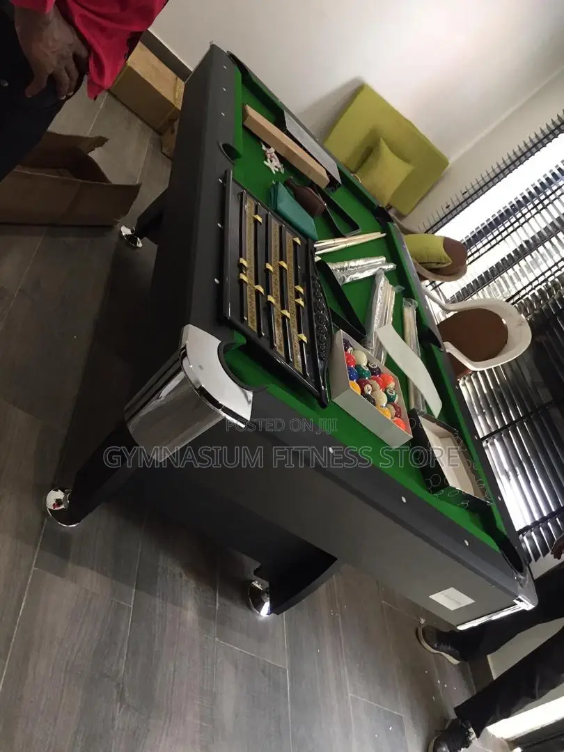 8ft Snooker Pool Table With Full Accessories