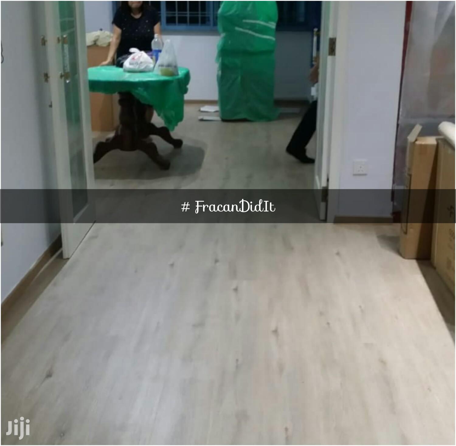 Vinyl Wood-Like PVC Floating Tile Now in Abuja