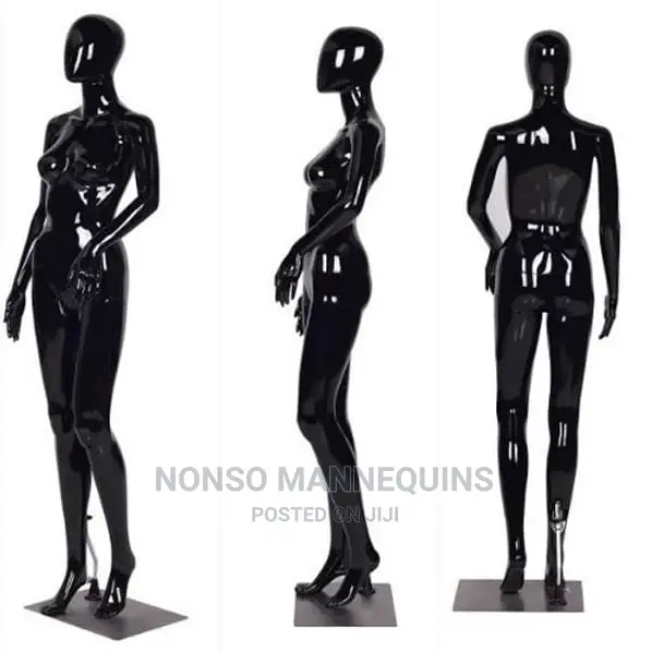 Glossy Black Mannequins(Female 5)