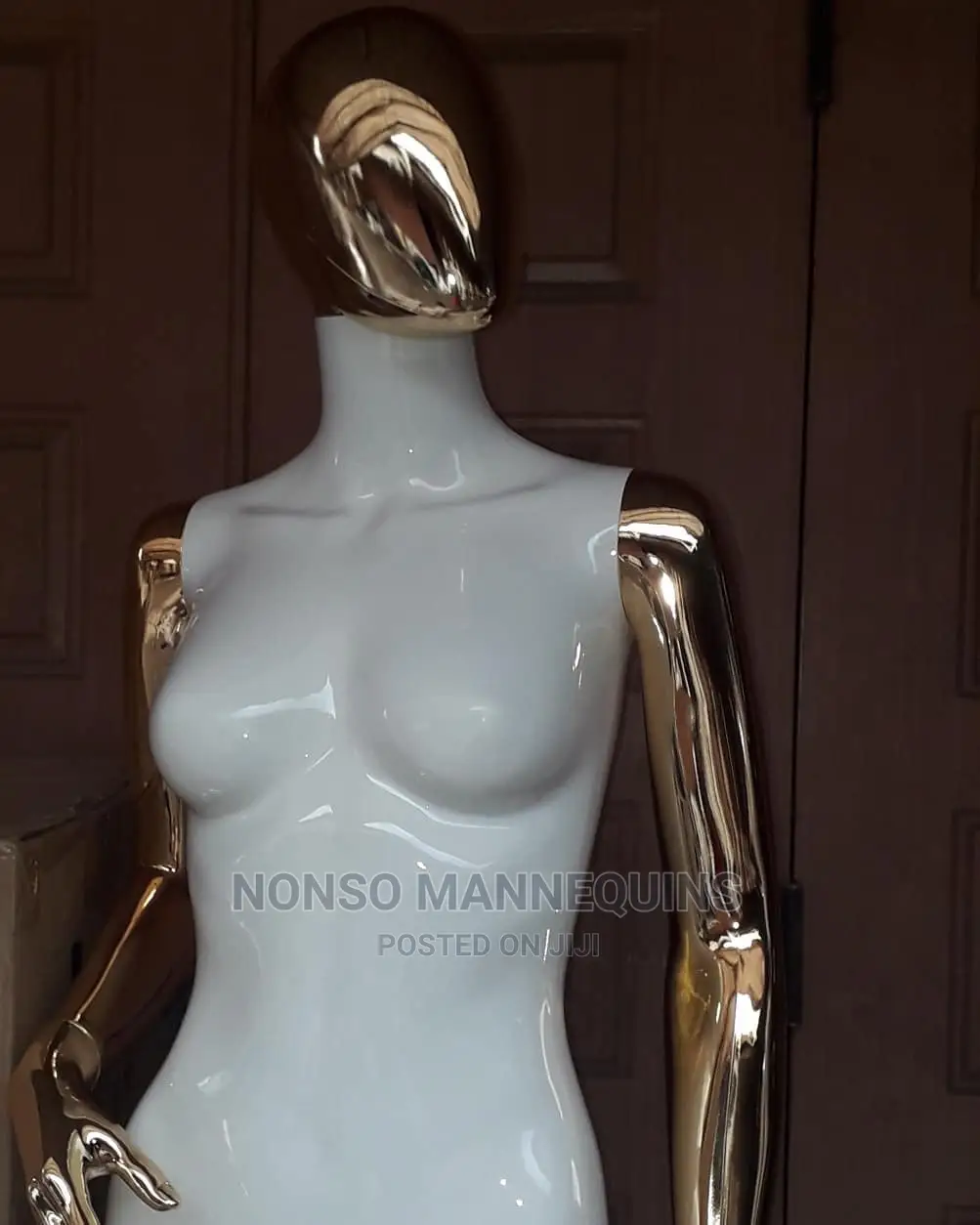 Imported Gold and White/Glossy Black High Quality Mannequins
