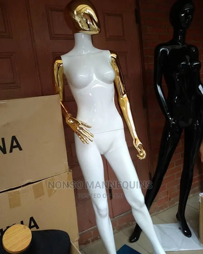 Imported Gold and White/Glossy Black High Quality Mannequins