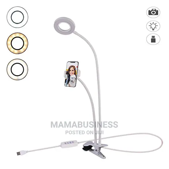 LED Ring Light With Phone Holder Stand for Live Stream