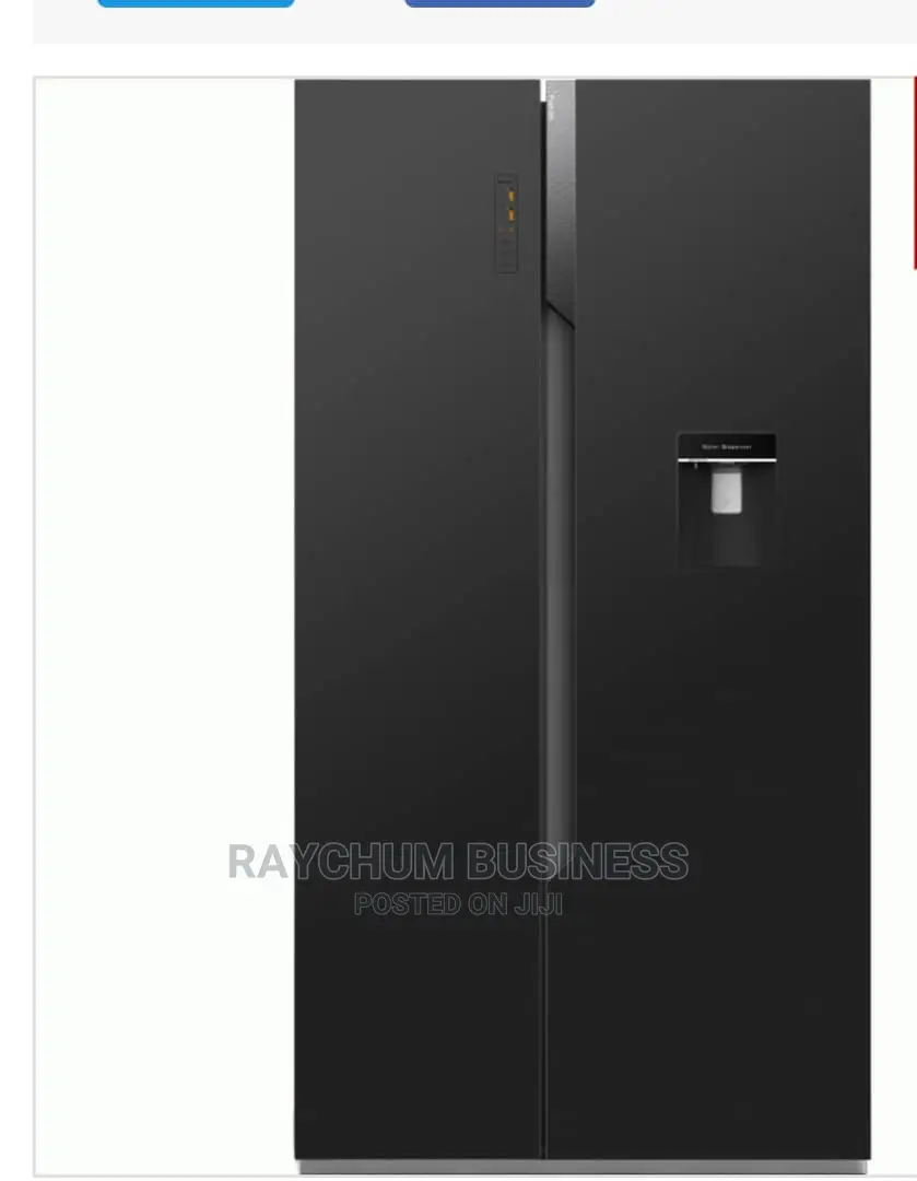 Hisense Side by Side Fridge,Freezer With Dispenser 214liters