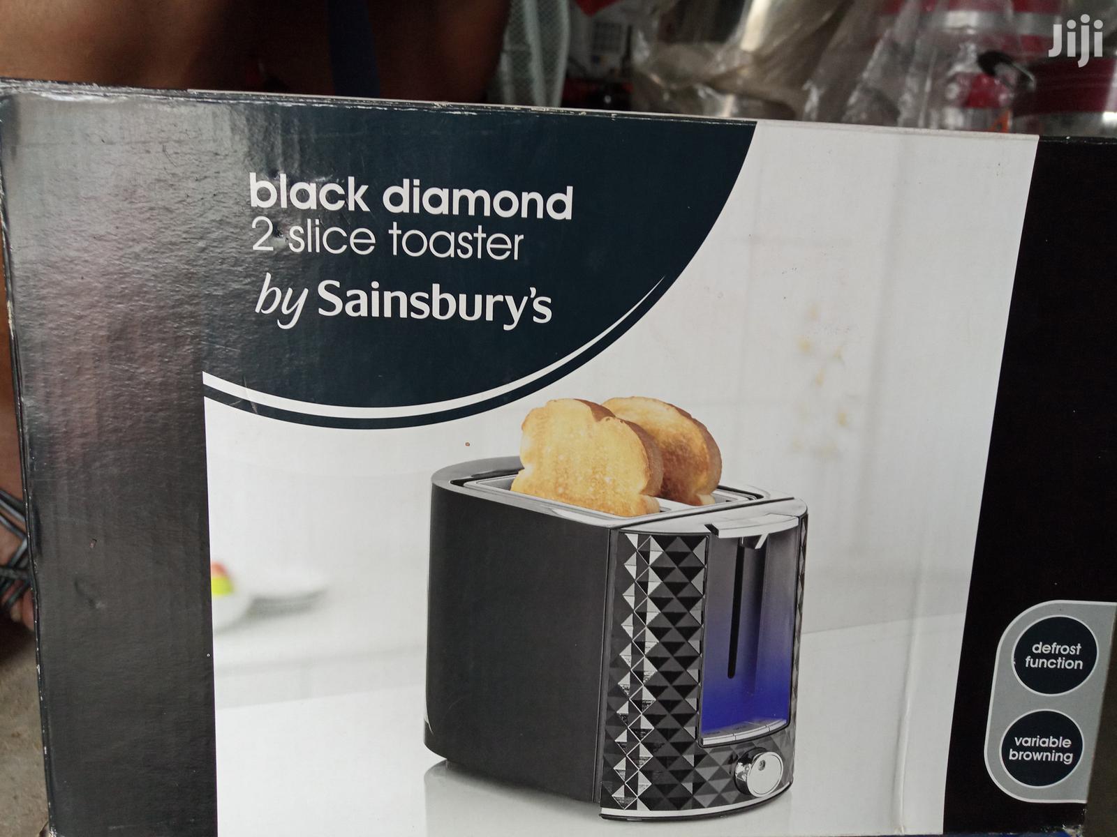 Sainbury 2 Slice Diamond Toaster.
