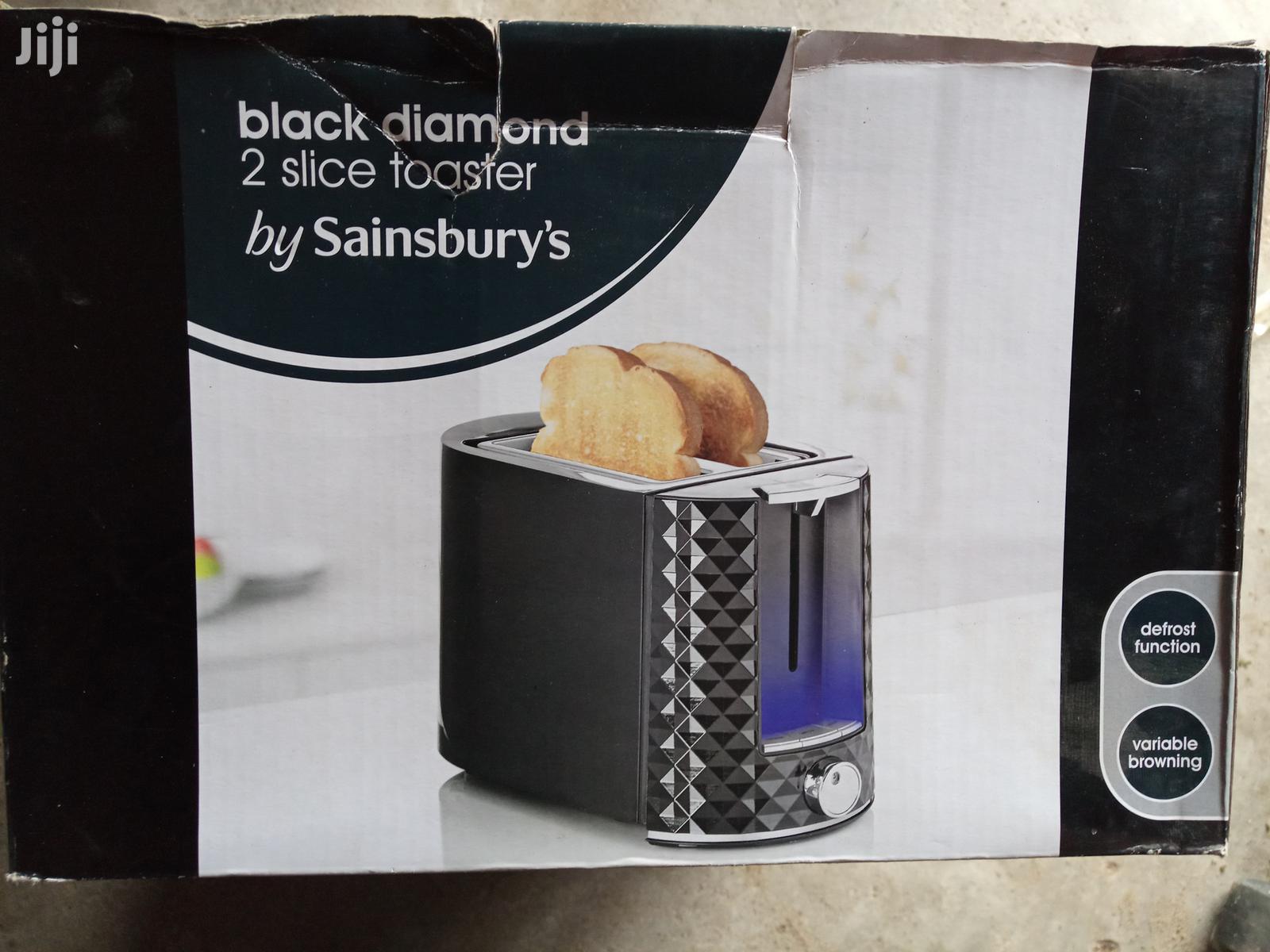 Sainbury 2 Slice Diamond Toaster.