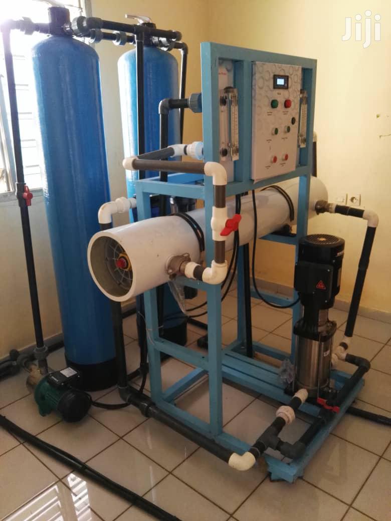 Water Treatment With Reverse Osmosis and Borehol Driller