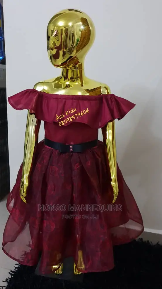 Brand New Silver and Gold Unisex Display Kid Mannequins