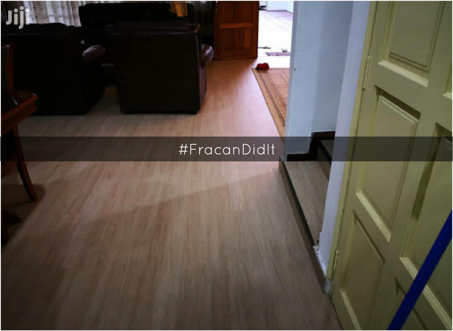 Trendy Vinyl Flooring. Can Also Be Laid On Ceramic Tiles