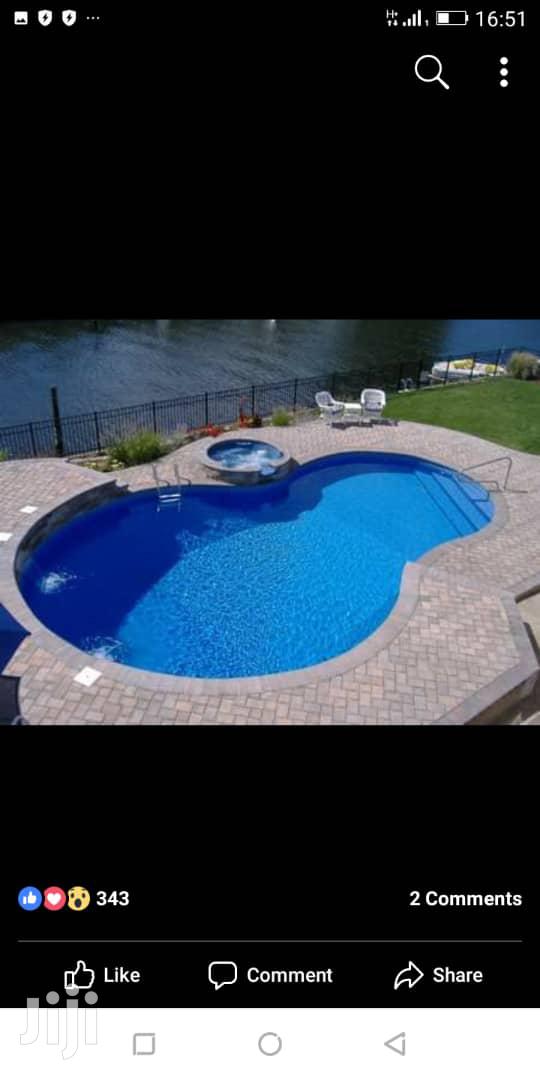High Quality & Original Fibre Glass Swimming Pool.