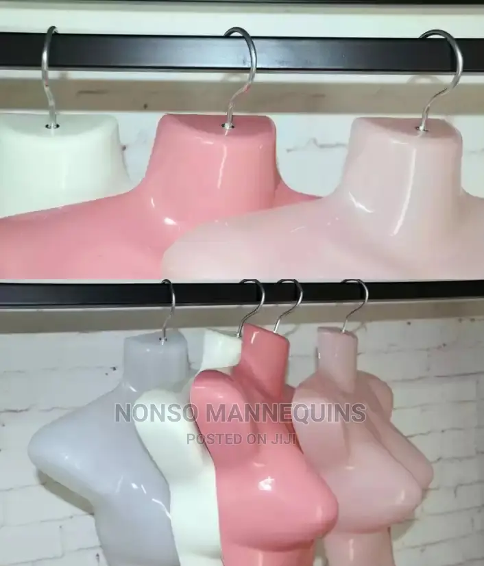 Plastic Torso Half Body Underwear Hangers Mannequin