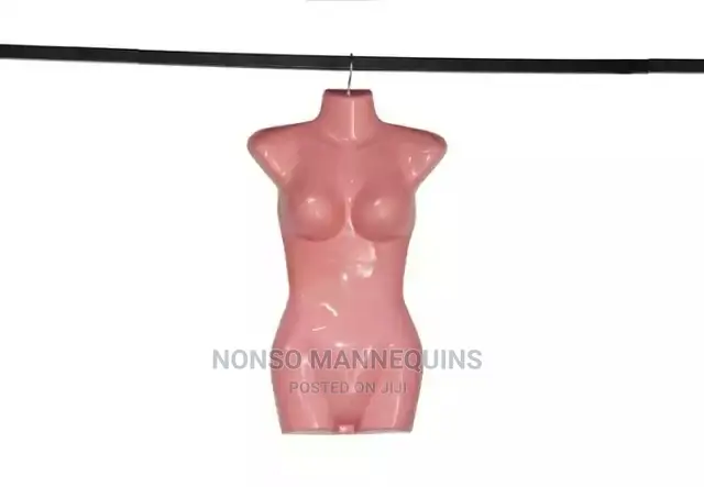 Plastic Torso Half Body Underwear Hangers Mannequin