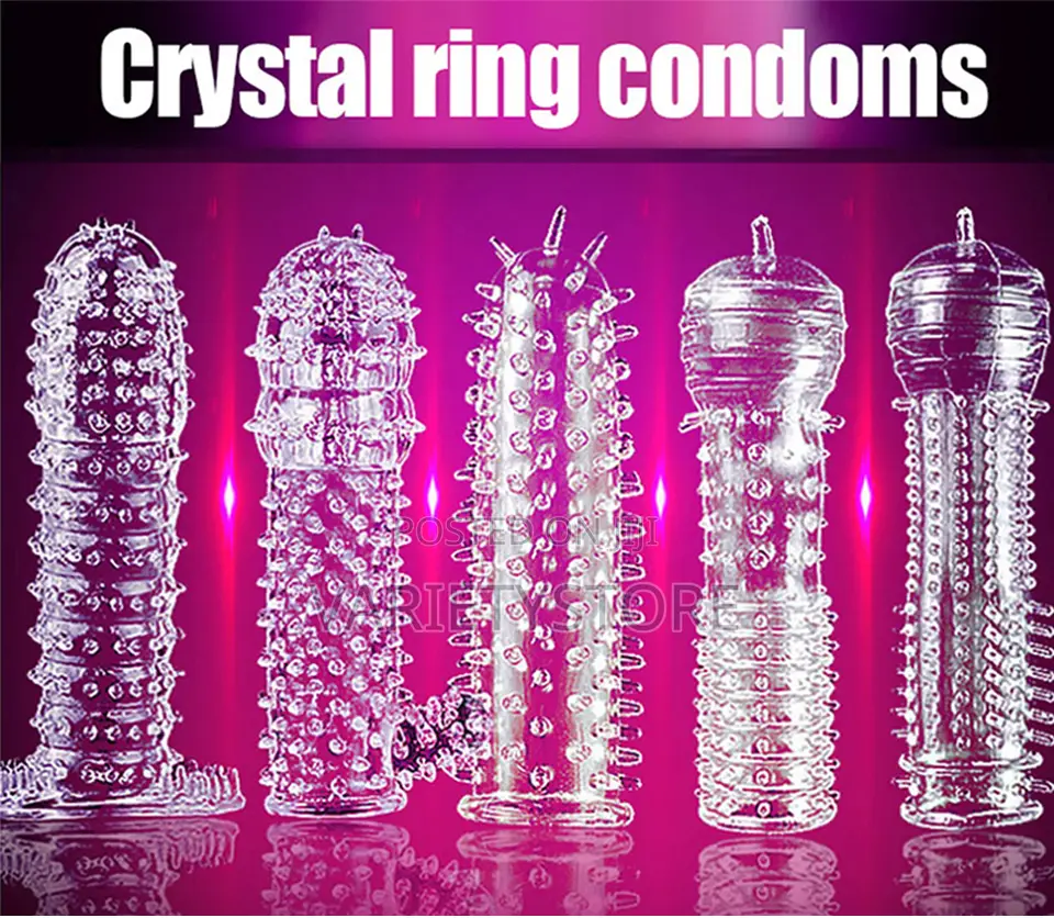 5 In 1 Reusable Penis Extender/Delay Sleeve Condom