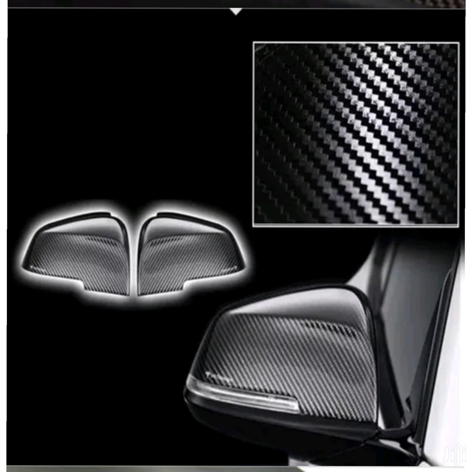 Quality 5D Carbon Fiber Vinyl Black Sticker.