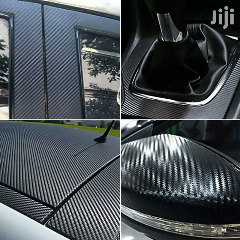 Brand New and High Quality 5D Carbon Fiber Vinyl Sticker