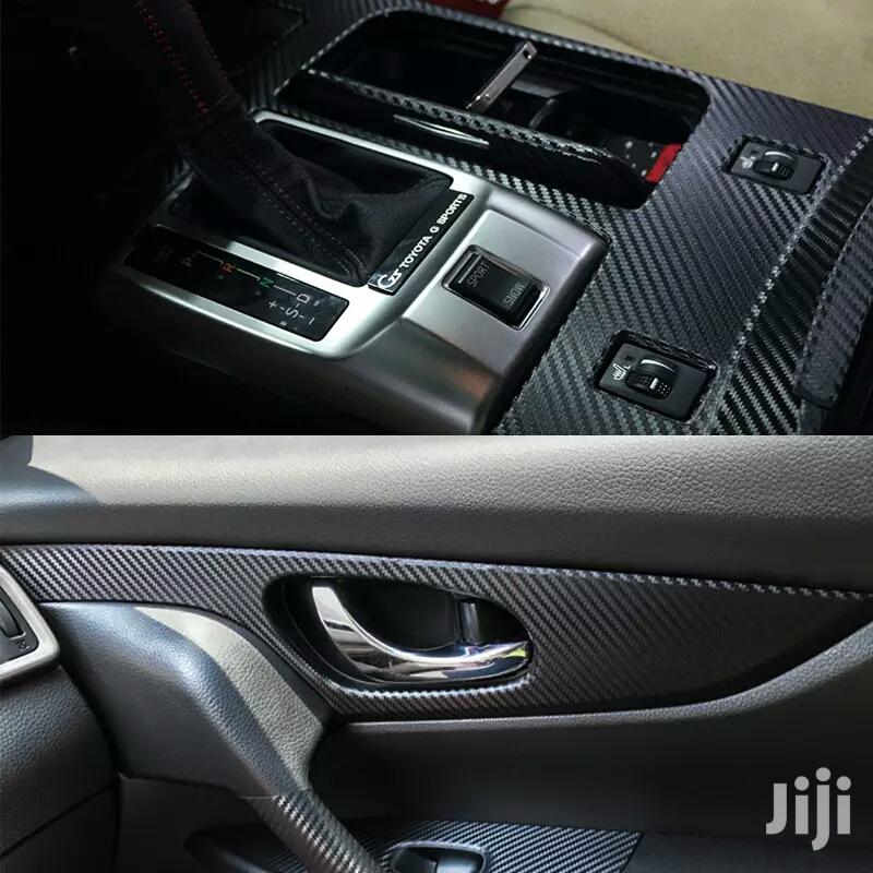 Brand New and High Quality 5D Carbon Fiber Vinyl Sticker