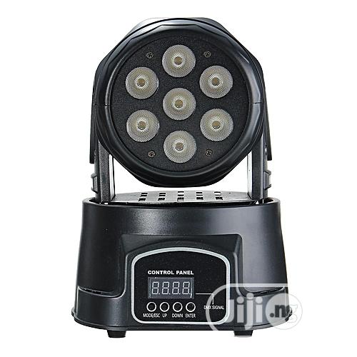 7x10w RGBW 4in1 Leng Head Light DMX DJ Club Disco Stage P