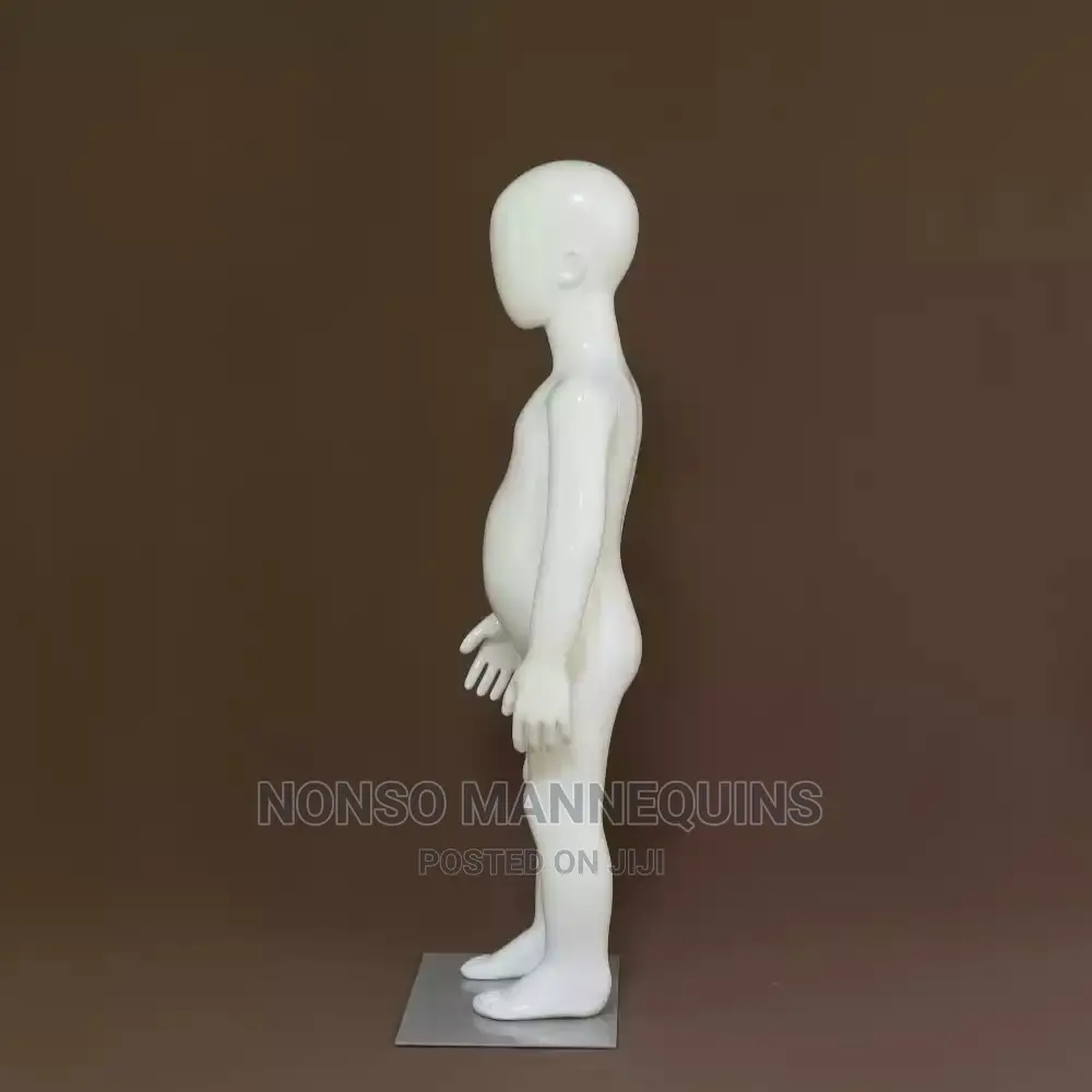1 to 2 Years Egg Face White Display Unisex Mannequin New