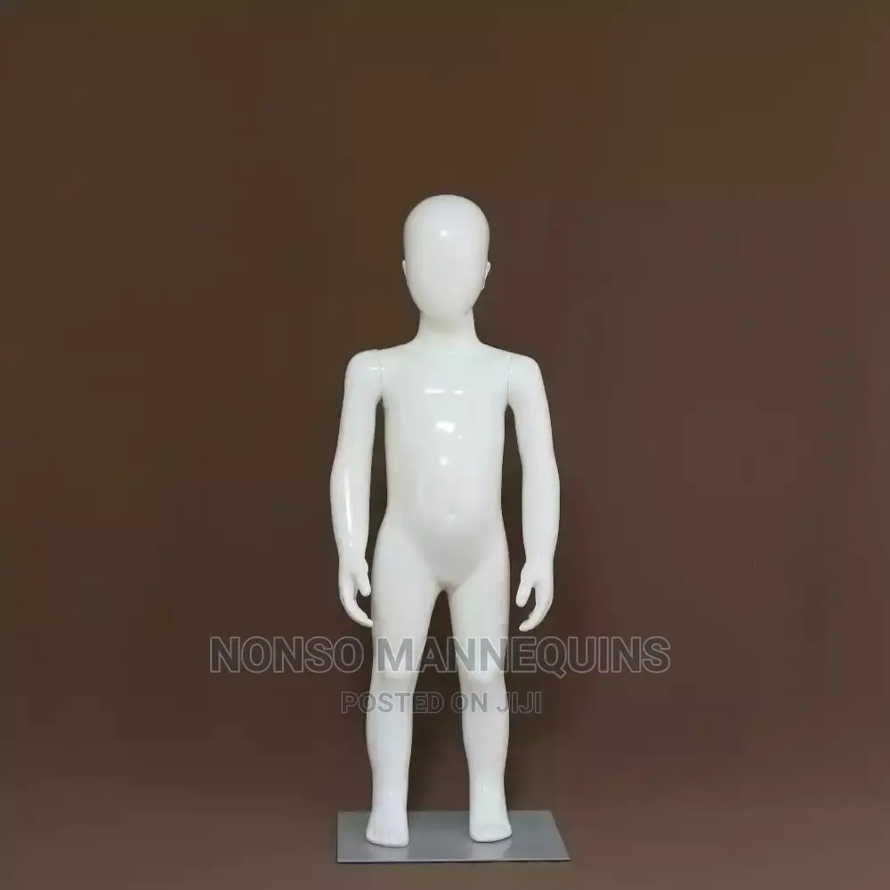 1 to 2 Years Egg Face White Display Unisex Mannequin New