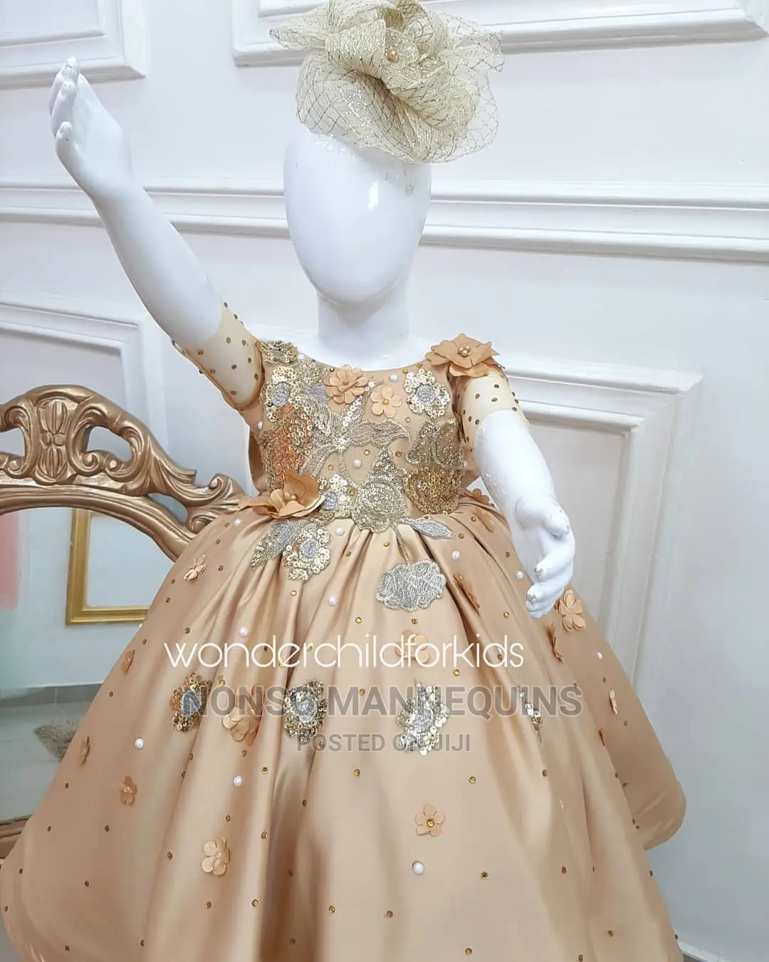 1 to 2 Years Egg Face White Display Unisex Mannequin New