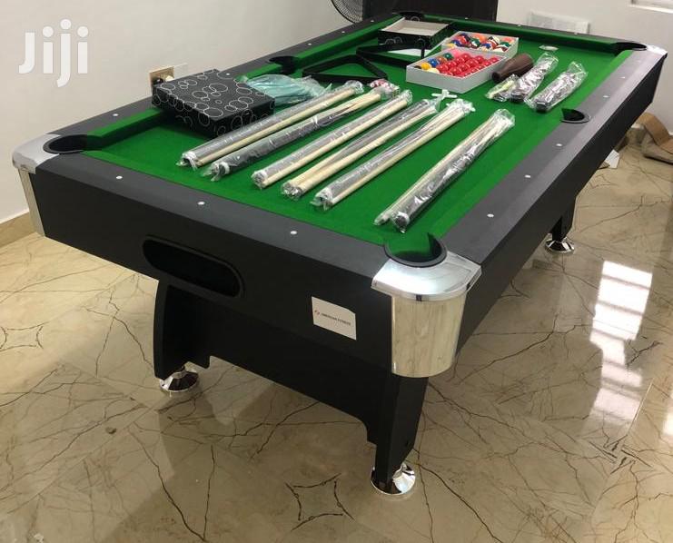 New Snooker Table With Accessories