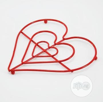 Heart Shaped Metal Wire Kitchen Trivet
