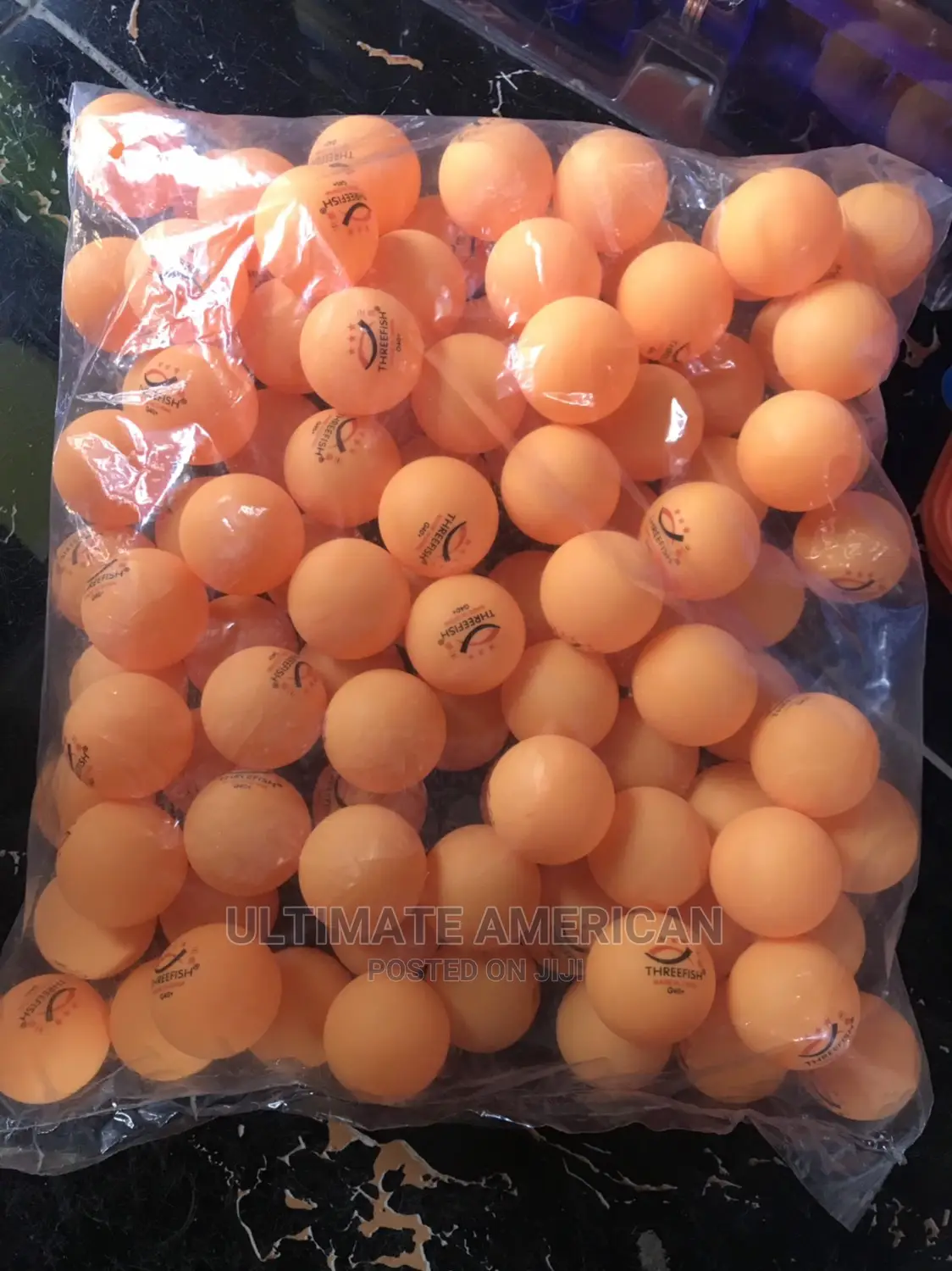 Threefish Table Tennis Balls