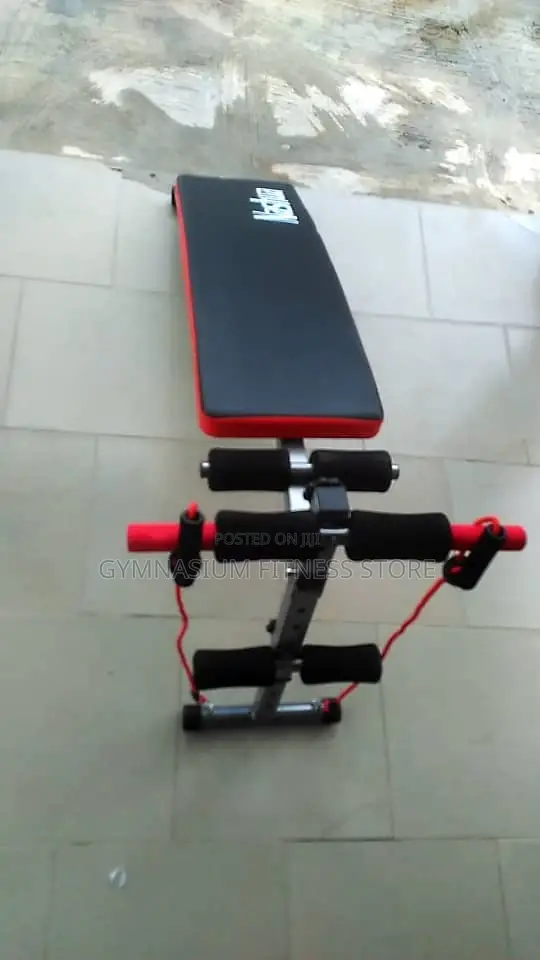 Sit Up Bench Tummy Trimmer With Rope 789