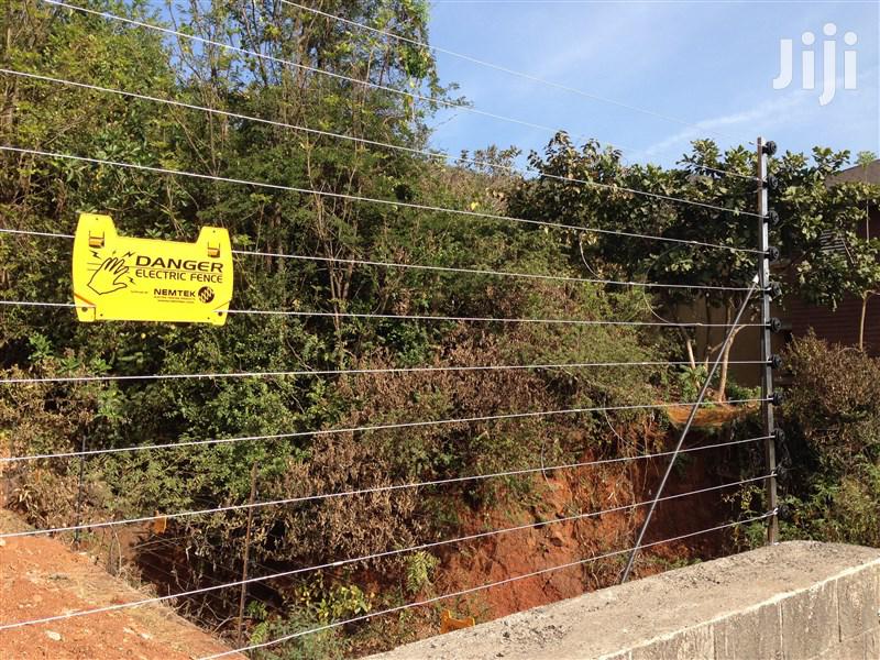 Installation Of Electric Perimeter Fence