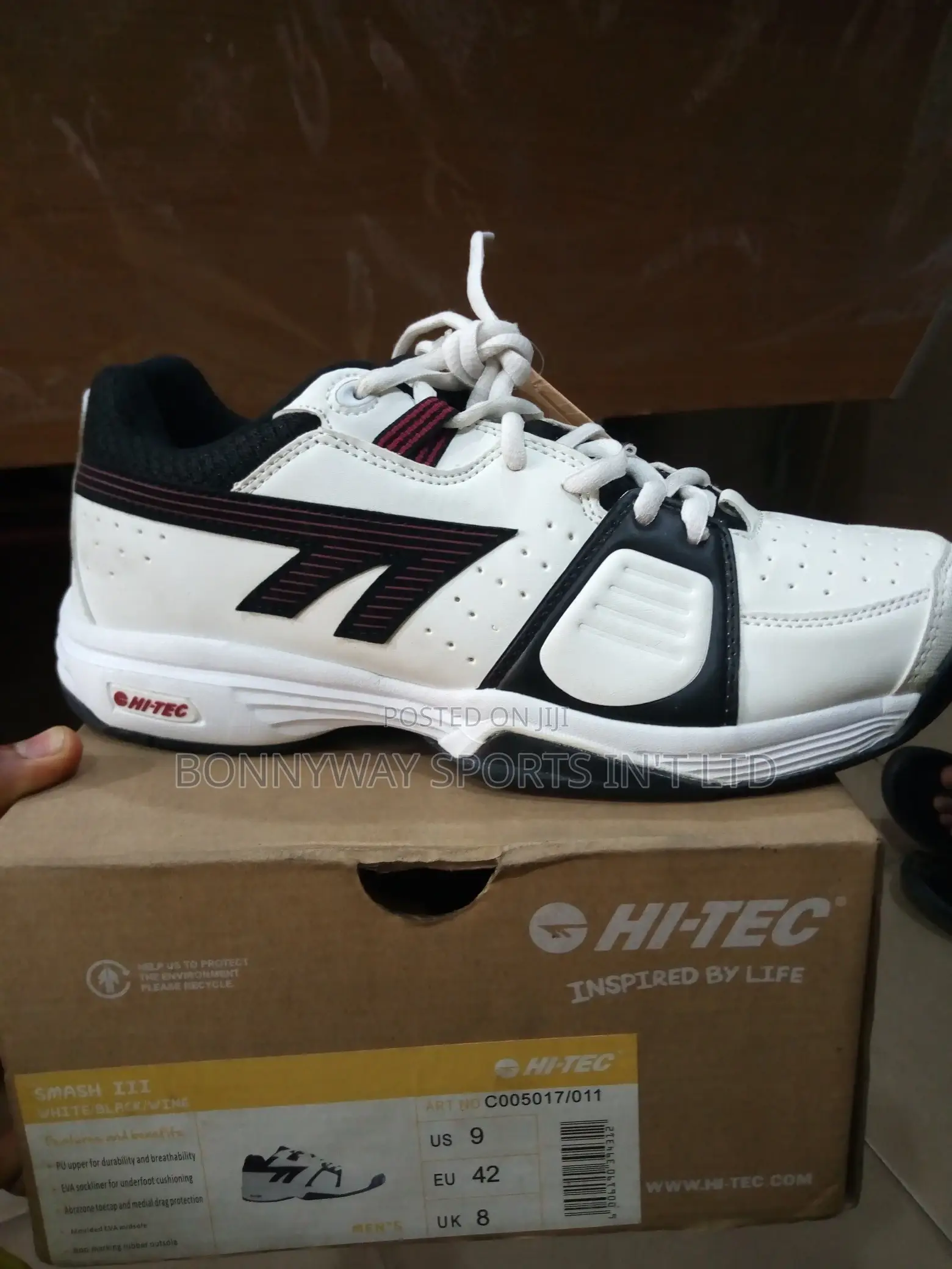 Hi, Tech Size 42 Lawntennis Canvas