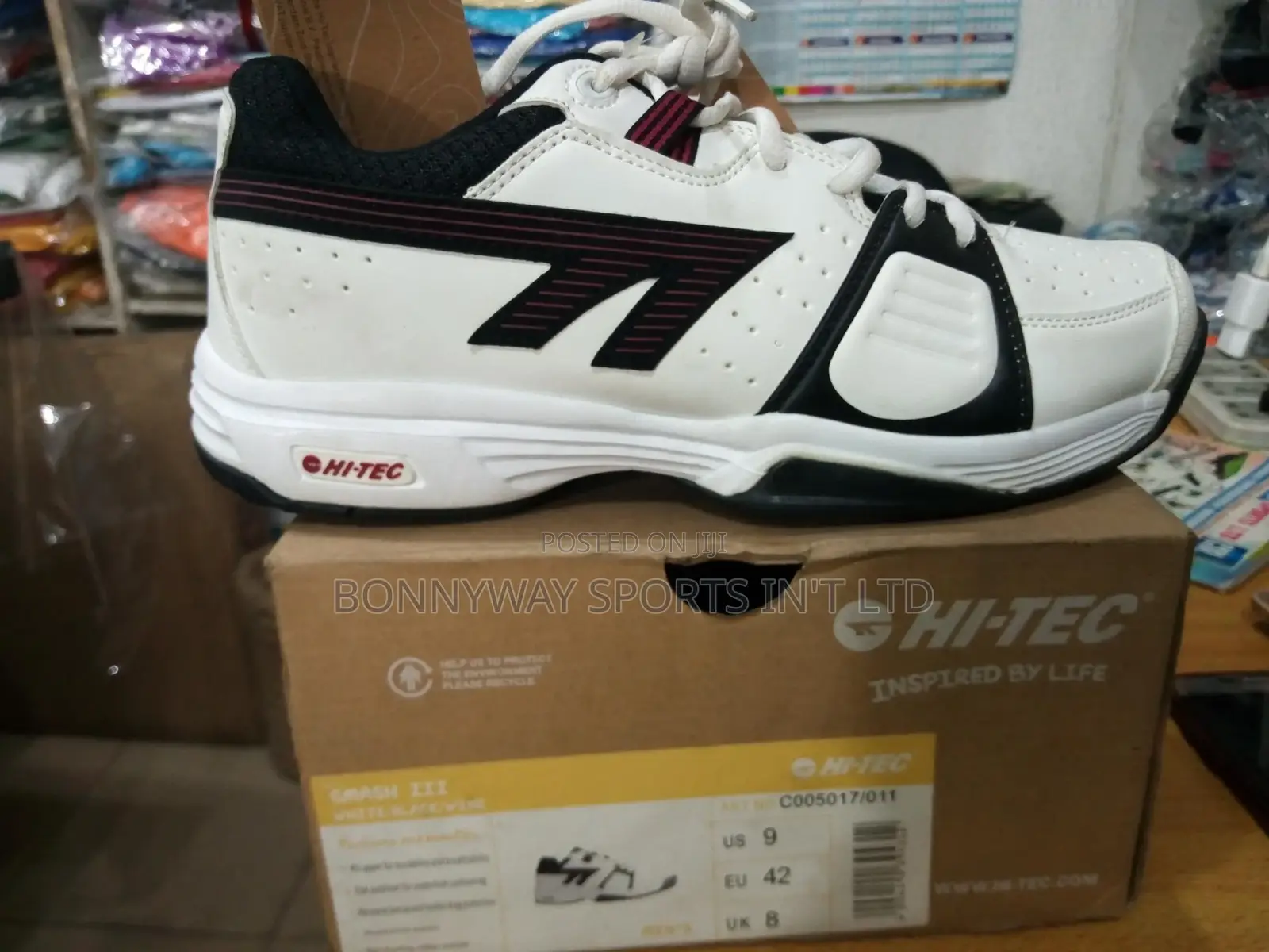 Hi, Tech Size 42 Lawntennis Canvas