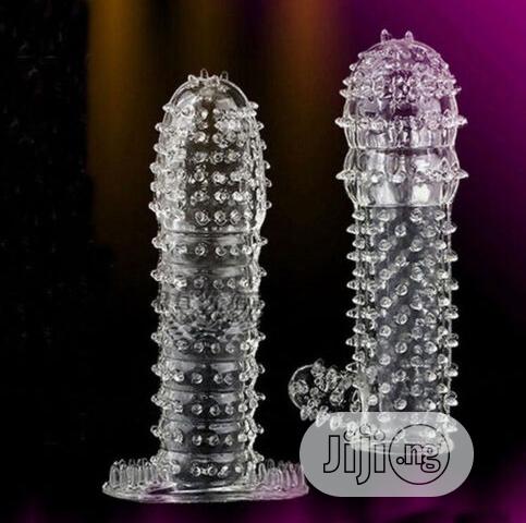 Reusable Delay Condom Dragon Sleeves Penis Extender
