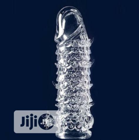 Reusable Delay Condom Dragon Sleeves Penis Extender