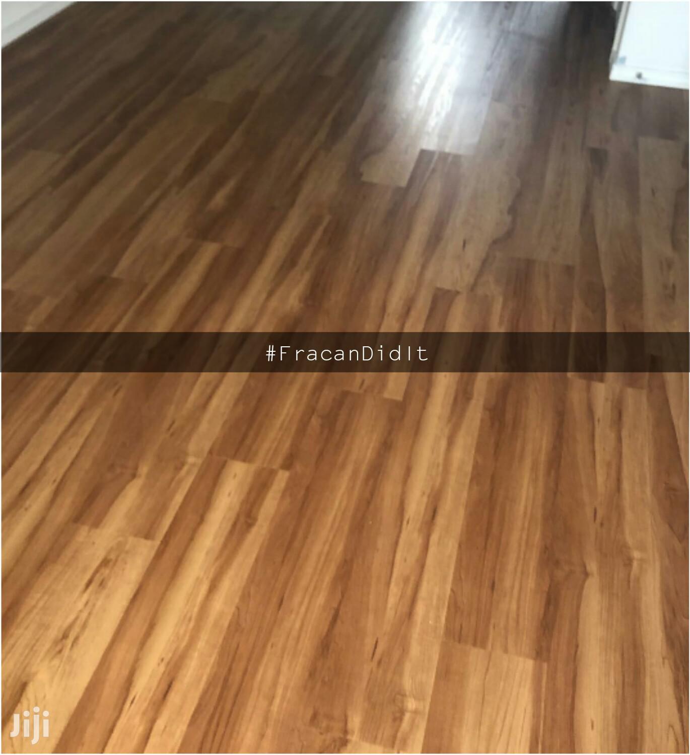 Luxury Vinyl Wood-Like Floor Now in Lagos
