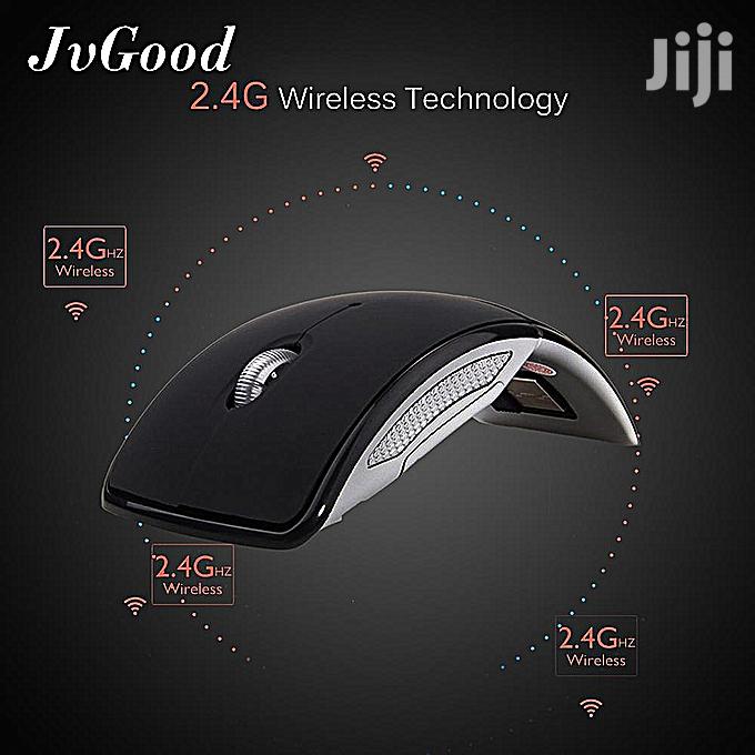 2.4 Ghz Wireless Foldable Folding Arc Mice Mouse