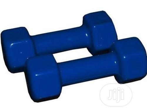 Pair of 3kg Coated Dumbells