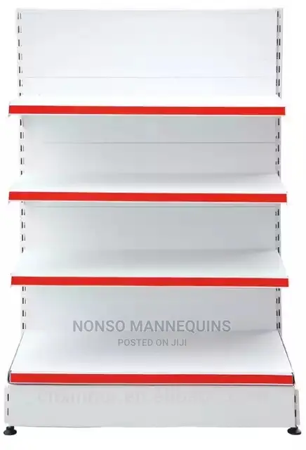 Grocery Gondola Shelving Single Double Sided Shelve
