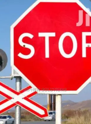 Signage Stop Post By Hiphen