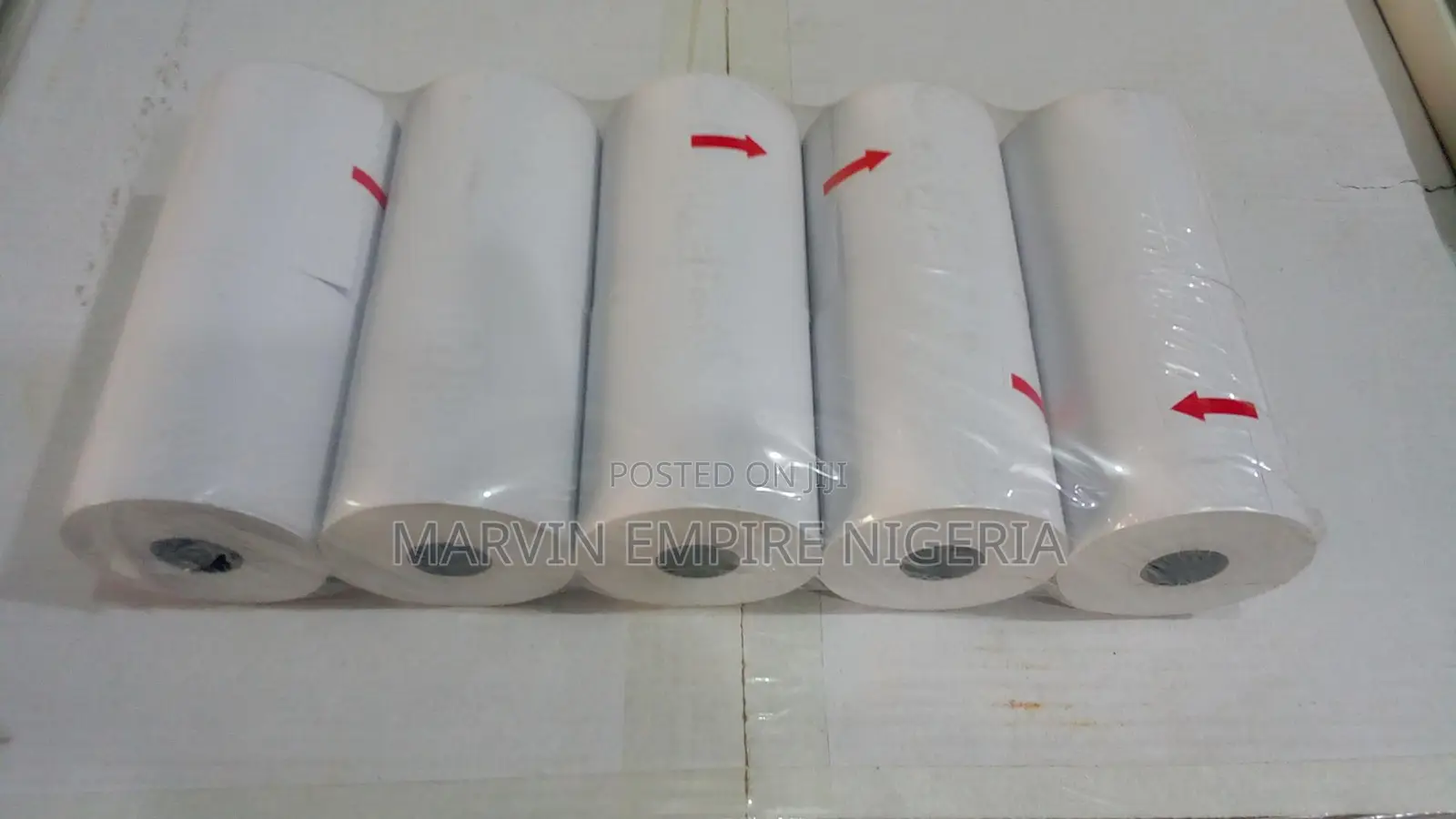 Carton Paper for Pos Thermal Printer 57 by 38 --100 Rolls