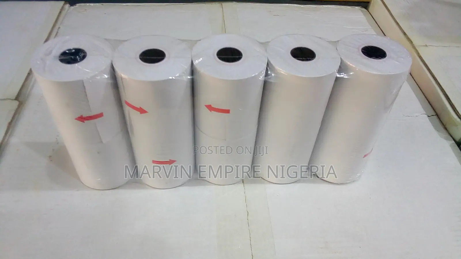 Carton Paper for Pos Thermal Printer 57 by 38 --100 Rolls
